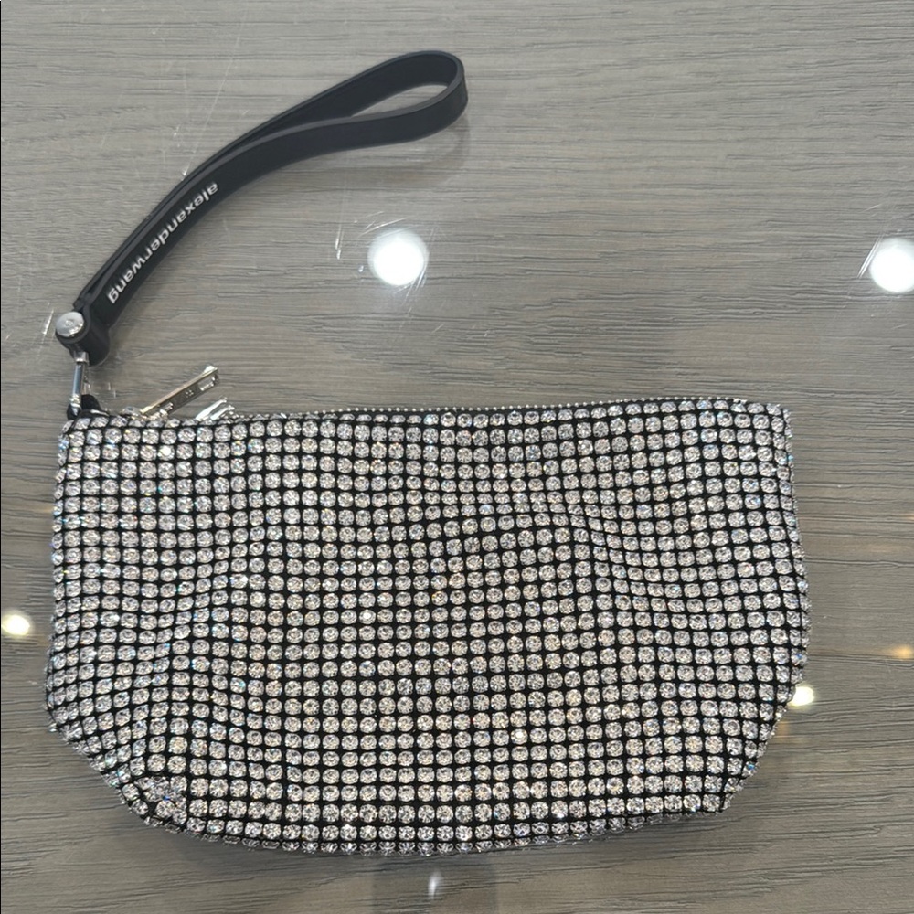 Alexander Wang Heiress Zip Wristlet